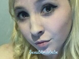 Sexiiiblondebabe